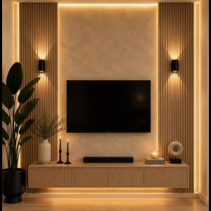 Centro de Entretenimiento y Mueble TV Moderno – Serie MÁSTER - vista 2