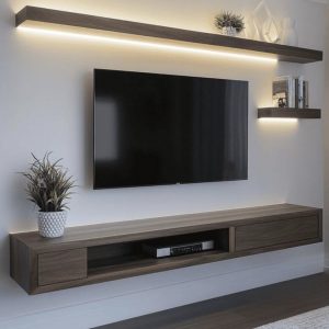 Centro de Entretenimiento y Mueble TV Moderno – Serie MÁSTER - vista 3