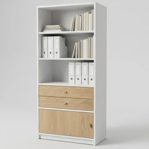 Centro de Estudio Personalizado – Escritorio con Biblioteca y Organizador - vista 5